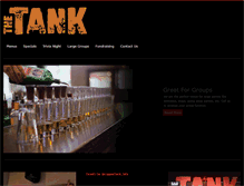 Tablet Screenshot of coppertankgrill.com